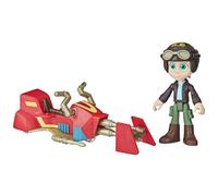 Star Wars: Young Jedi Adventures Nash Durango Figure & Speeder Bike 4-Inch Scale Action Figures & Vehicles Toys Preschool Toys for 3 Year