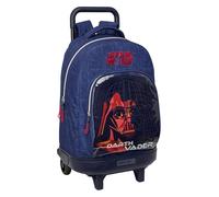 Safta Compact Extraible Star Wars 33l Wheeled Backpack Blu Bambini