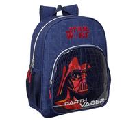 STAR WARS - Zaino scuola per bambini, adattabile al carrello, ideale per bambini in età scolare, comodo e versatile, qualità e resistenza, 32 x 12 x 38 cm