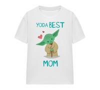 Star WarsBest Mom Maglietta Festa della Mamma Baby Yoda Donna (TV24017)