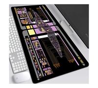 Star warship Tappetino per XL Mouse da Gioco - Gaming Mousepad Extra Grande 700 x 300mm - Pad 3mm con Base in Gomma Antiscivolo - Spessore 3mm Anime Tappetino Mouse,C