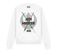 Star WarsJedi Master Dad Felpa Spada Laser Adulto Unisex (TV21141)