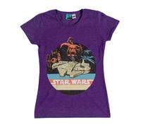 Star WarsSpace Scene Maglietta Retrò Donna