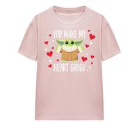 Star WarsYou Make My Heart Maglietta Grogu Donna (TV23865)
