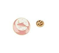 Star Whale Astronomer Coppia Spille Argento Placcato Oro Lega Accessori Perfetto Romance Anniversario Regalo Romance Space Tema Coppia Spille, One Size, come descritto