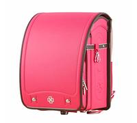 Star-Wind Randoseru Ransel zaino automatico Lock borse da scuola giapponese per studenti delle scuole elementari per ragazzi e ragazze, Rosso rosato