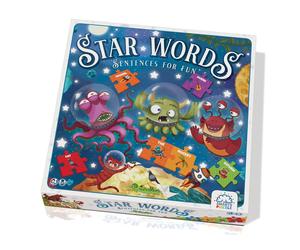 STAR WORDS sentences for fun GIOCO educativo IMPARA L'INGLESE creativamente PUZZ