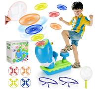 Staranry Giocattolo da Esterno per Bambini dai 3 agli 8 Anni, per Maschi e Femmine, Disco volante Giocattolo, Giochi da Esterno per Bambini, Giochi da Giardino, Design Squalo