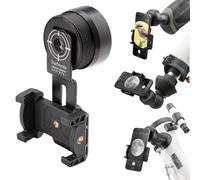 Starboosa Adattatore fotografico per smartphone, per catturare foto e video con telescopi, monocoli, binocoli e telescopi, design in alluminio leggero