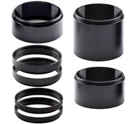 Starboosa Telescope M48-2" Kit tubo di prolunga per fotocamere reflex e oculari, lunghezza 5 mm, 5 mm, 7 mm, 7 mm, 15 mm, 20 mm, 30 mm, M48 x 0,75 su entrambi i lati e diametro esterno di 5,1 cm - 5,1
