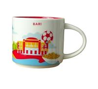 STARBUCKS - Bari (Italia) You are Here Collection, tazza di caffè 414ml, 011105994