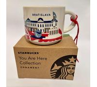 STARBUCKS Bratislava Espresso Ornament Mug YAH You Are Here Collection - 2oz / 59 ml