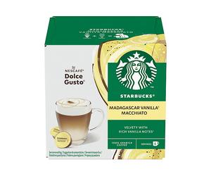STARBUCKS CAFFÈ IN CAPSULE Madagascar Vanilla Macchiato, 132 g, Vaniglia, 188 g