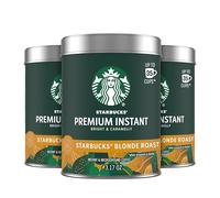 Starbucks Caffè istantaneo premium biondo arrosto, 3 barattoli 89,9 g