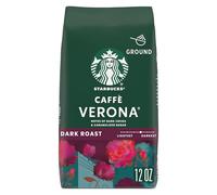 Starbucks Caffè Macinato Caffè Verona Tostatura Scura, Busta da 12 once | Caffè macinato 100% Arabica; Caffè Verona Torrefazione Scuro; 1 bustina, 12 oz