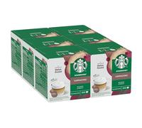 STARBUCKS Cappuccino by Nescafé Dolce Gusto, 6 Confezioni da 12 Capsule (72 Capsule compatibili Nescafé Dolce Gusto)