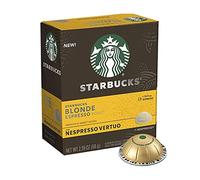Starbucks Capsule per caffè espresso bionde, compatibili con Nespresso Vertuo, 10 capsule per scatola (confezione da 1)