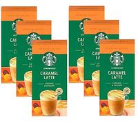 Starbucks Caramel Latte Premium Instant Coffee, 5 bustine (confezione da 6, totale 30 bustine)