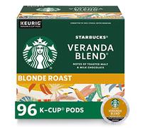 Starbucks Cialde di caffè K-Cup Blonde Roast, mix per Keurig Brewers, 4 scatole (totale 96 capsule)