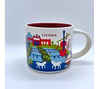 STARBUCKS City Mug You Are Here Collection Vienna Wien - Tazza da caffè in porcellana
