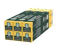 STARBUCKS Creamy Vanilla by Nespresso Caffè con aroma Vaniglia, 6 confezioni da 10 capsule (60 capsule compatibili Nespresso)