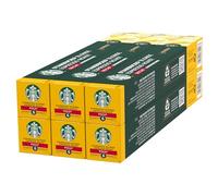 STARBUCKS Decaf Blonde Espresso Roast by Nespresso Caffè Decaffeinato, 6 confezioni da 10 capsule (60 capsule compatibili Nespresso)