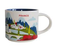 Starbucks Francia France Mug YAH Tu Sei Qui Collezione - 14 FL oz / 414 ml
