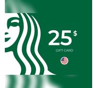 Starbucks Gift Card 25 USD Key - UNITED STATES