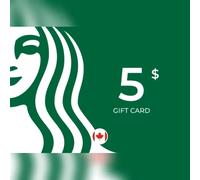 Starbucks Gift Card 5 CAD Key - CANADA