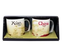 Starbucks Global Icon Series Xi'An e China Demitasse tazze, 85 g (confezione da 2)