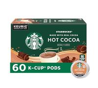 Starbucks Hot Cocoa K-Cup Coffee Pods - Hot Cocoa for Keurig Brewers - 6 boxes (60 pods total)