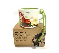 Starbucks Italia 'You Are Here' YAH Espresso Shot Coffee Ornamento Tazza 2oz