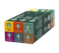 STARBUCKS Kit Degustazione Caffè by Nespresso 6 confezioni da 10 capsule (60
