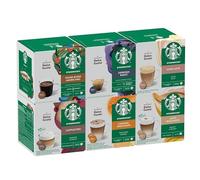 STARBUCKS Kit Degustazione Caffè e Bevande by Nescafé Dolce Gusto, 6 Confezioni da 12 Capsule (72 capsule compatibili Nescafé Dolce Gusto) - Esclusiva Amazon
