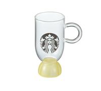 STARBUCKS KOREA 2022 Spring MD Flower Garden Yellow Handle Glass 237ml Limited