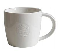 STARBUCKS Mug Tall - Tazza classica, 355 ml, colore: Bianco