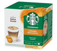 STARBUCKS Nescafé Dolce Gusto Caramel Macchiato, Latte Macchiato con Caramello, Capsule di caffè, caffè Tostato, 12 Capsule