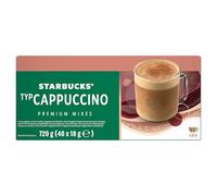 STARBUCKS Premium Instant Cappuccino 40 Bustine | Preparato solubile con latte e caffè per cappuccino cremoso. 40 Bustine da 18g