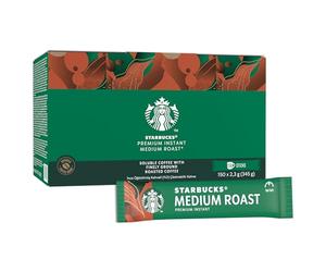 STARBUCKS Premium Instant Espresso Medium Roast 150 Bustine 345g