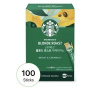Starbucks Premium Soluble Instant Coffee Blonde Roast 100 stick Americano Powder