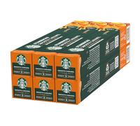 STARBUCKS Smooth Caramel by Nespresso Caffè con aroma Caramello, 6 confezioni da 10 capsule (60 capsule compatibili Nespresso)