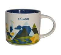 Starbucks tazza della linea ‘You Are Here’ della Polonia con scritta “Polen”, per tè e caffè.