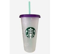 STARBUCKS Tazza fredda riutilizzabile da 24 once che cambia colore viola vortice estate 2022