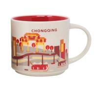 Starbucks Tazza in ceramica serie You Are Here Chongqing, 396,9 g