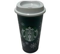 STARBUCKS Travel Winter Star Edition Tumbler Grande Medium Verde Cambia colore 16oz/473ml riutilizzabile