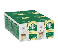 STARBUCKS Vanilla Macchiato by Nescafé Dolce Gusto Latte Vaniglia e Caffè, 6 confezioni da 12 capsule (72 capsule compatibili Nescafé Dolce Gusto)