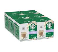 STARBUCKS White Mocha by Nescafé Dolce Gusto Latte Cioccolato Bianco e Caffè, 6 confezioni da 12 capsule (72 capsule compatibili Nescafé Dolce Gusto)