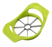 Starchef Mela Frutta Cutter, Affettatrice, Divisore, Corer, Affettatrice per Mele, Pere, Grande (8 Fette, Verde)