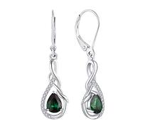 Starchenie Orecchini Donna Argento 925 Pendenti Infinito Orecchino con Zirconi Regalo di Gioielli
