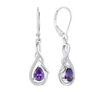 Starchenie Orecchini Donna Argento 925 Pendenti Infinito Orecchino con Zirconi Regalo di Gioielli
